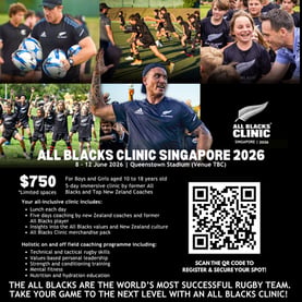 Event for All Blacks Rugby Clinic
