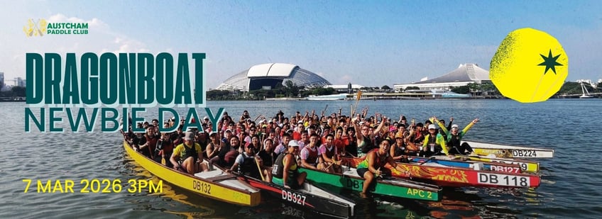  Austcham Paddle Club Dragon Boat Newbie Day