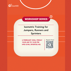 Event for Science of Winning : Isometric Training for Jumpers, Runners and Sprinters