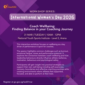 Event for Coach Wellbeing : Finding Balance in your Coaching Journey