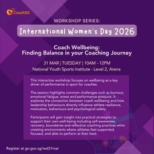 Event for Coach Wellbeing : Finding Balance in your Coaching Journey