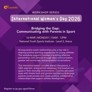 Event for Bridging the Gap: Communicating with Parents in Sport