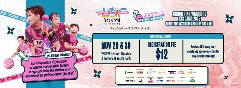 Junior Pink Warriors 3x3 Camp 2025
