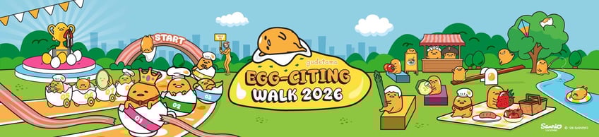 Gudetama Egg-citing Walk 2026