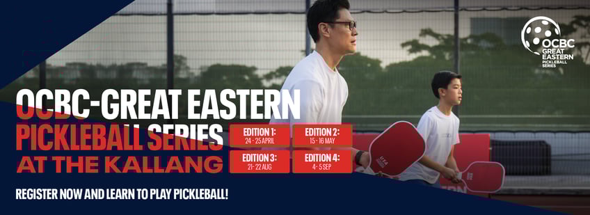OCBC-Great Eastern Pickleball Series At The Kallang