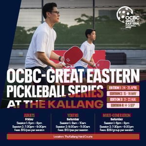 Event for OCBC-Great Eastern Pickleball Series At The Kallang