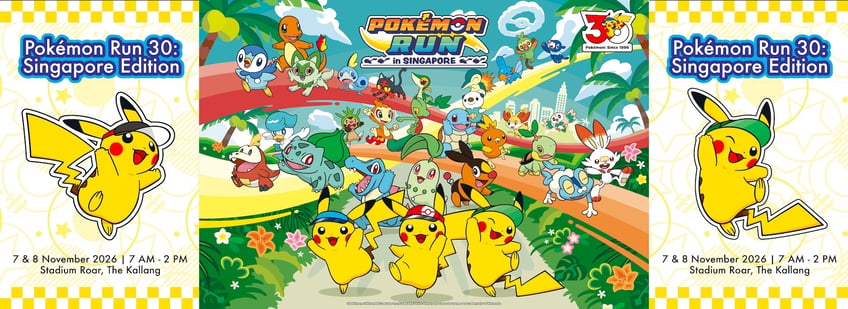 Pokémon RUN 30 Singapore Edition 