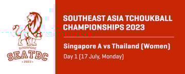 Southeast Asia Tchoukball Championships 2023 | Women | Singapore A vs Thailand