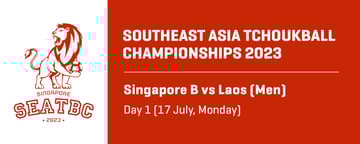 Southeast Asia Tchoukball Championships 2023 | Men | Singapore B vs Laos