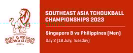 Southeast Asia Tchoukball Championships 2023 | Men | Singapore B vs Philippines