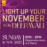 Light up your November for Deepavali