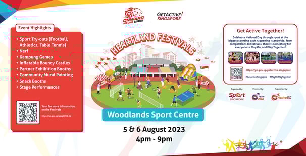 GetActive! Singapore Heartland Festivals 2023 - Woodlands