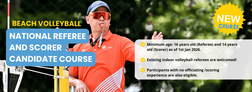 National Referee and Scorer Candidate Course (Beach Volleyball)