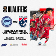 FIFA World Cup 2026 Qualifiers: Singapore vs Thailand