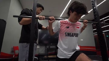 Singapore's Athletics rising stars:  Harry Curran and Laavinia Jaiganth's Preparation  for Asian Athletics Championships! 🏃🏾‍♂️‍➡️🏃🏾‍♀️‍➡️ | Behind The Red & White