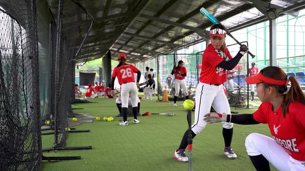 Singapore’s Women’s Softball Team: Journey to SEA Games! 🥎🇸🇬 | Behind The Red & White