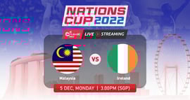 Malaysia 🇲🇾 vs 🇮🇪 Ireland | Nations Cup 2022