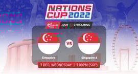 Singapore 🇸🇬 vs 🇸🇬 Singapore A | Nations Cup 2022