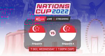 Singapore 🇸🇬 vs 🇸🇬 Singapore A  | Nations Cup 2022