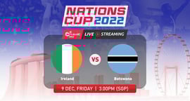 Ireland 🇮🇪 vs 🇧🇼 Botswana | Nations Cup 2022