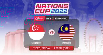 Singapore 🇸🇬 vs 🇲🇾 Malaysia| Nations Cup 2022