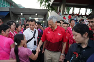 MP Lee arrival