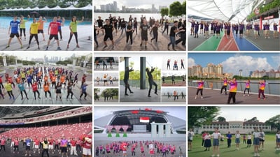 History of GetActive! Singapore Workout: Dance of the Nation
