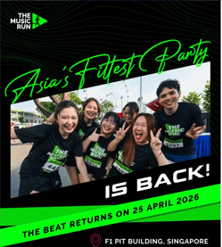 Event for The Music Run Singapore