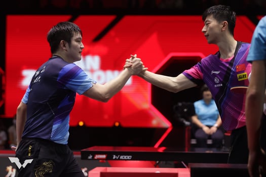 World's Top 2 Paddlers Deliver Epic Finale in Singapore Smash 2023!