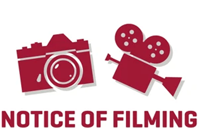 Notice of Filming