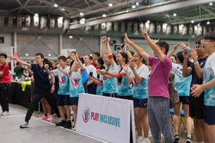 Play Inclusive Express -hall 3 supporters 3