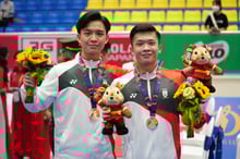Jowen Lim takes Changquan Silver, for TeamSG's 1st Wushu medal in Hanoi!