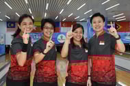 TeamSG's keglers sweep women's titles at Hanoi SEA Games!