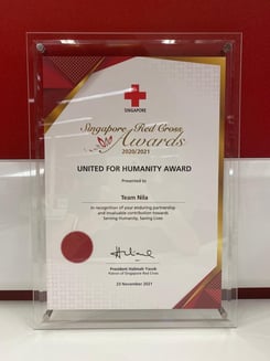 Singapore Red Cross - United for Humanity Award 2020/2021