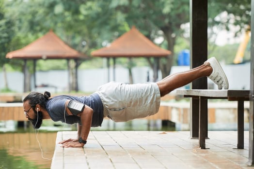 Developing strength through bodyweight training