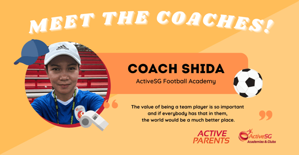 Meet the Coaches - Shida Shariff Low (Football)