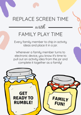 Activity Jar