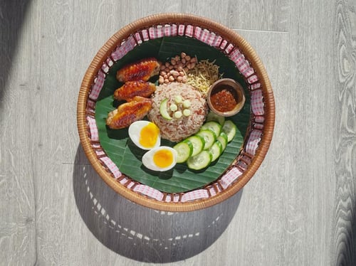 Healthier Nasi Lemak