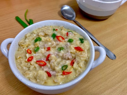 Read about Savoury Oatmeal Porridge