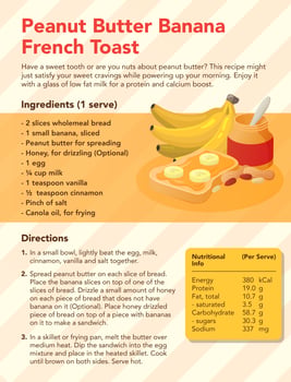 Peanut Butter French Toast