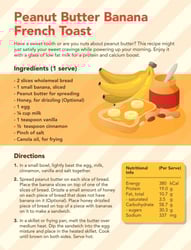 Peanut Butter French Toast