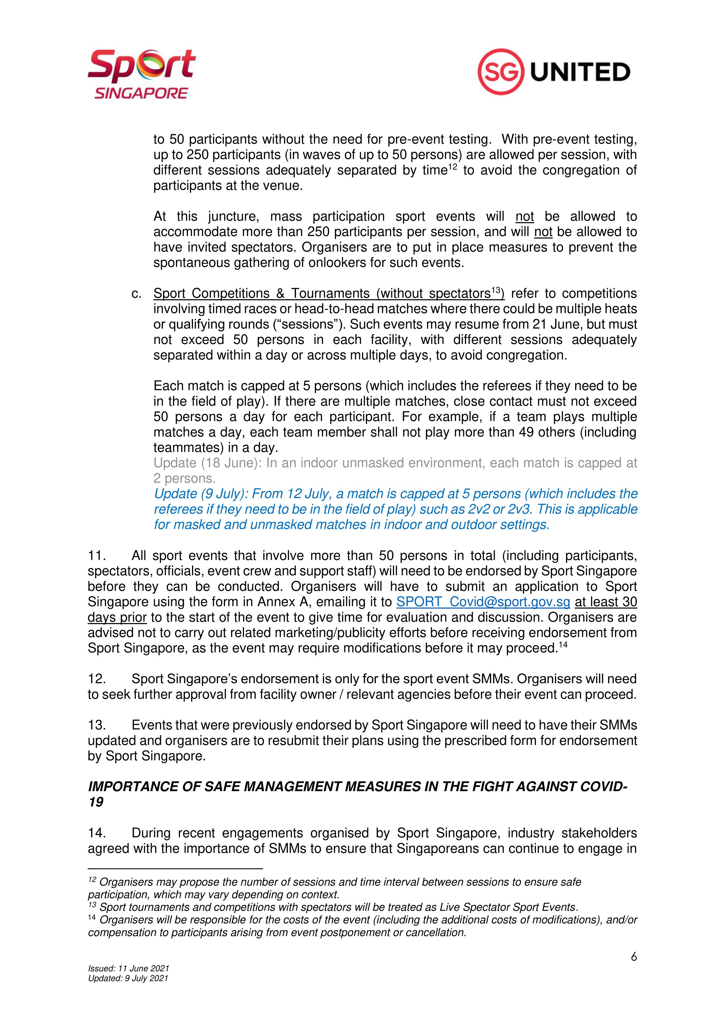 Updated 9 July 2021_Calibrated Easing of SMM for Sport_PE_PA-6