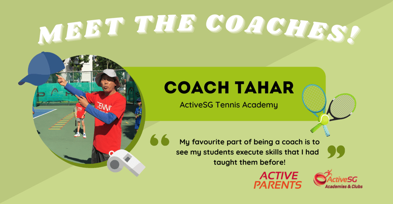 Meet the Coaches - Tahar Ahmad (Tennis)