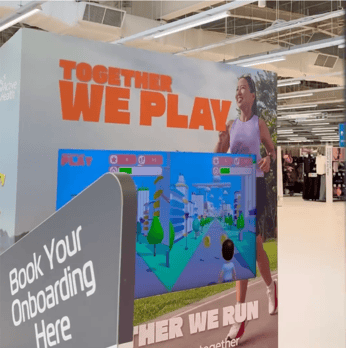 Interactive Running Game TWP