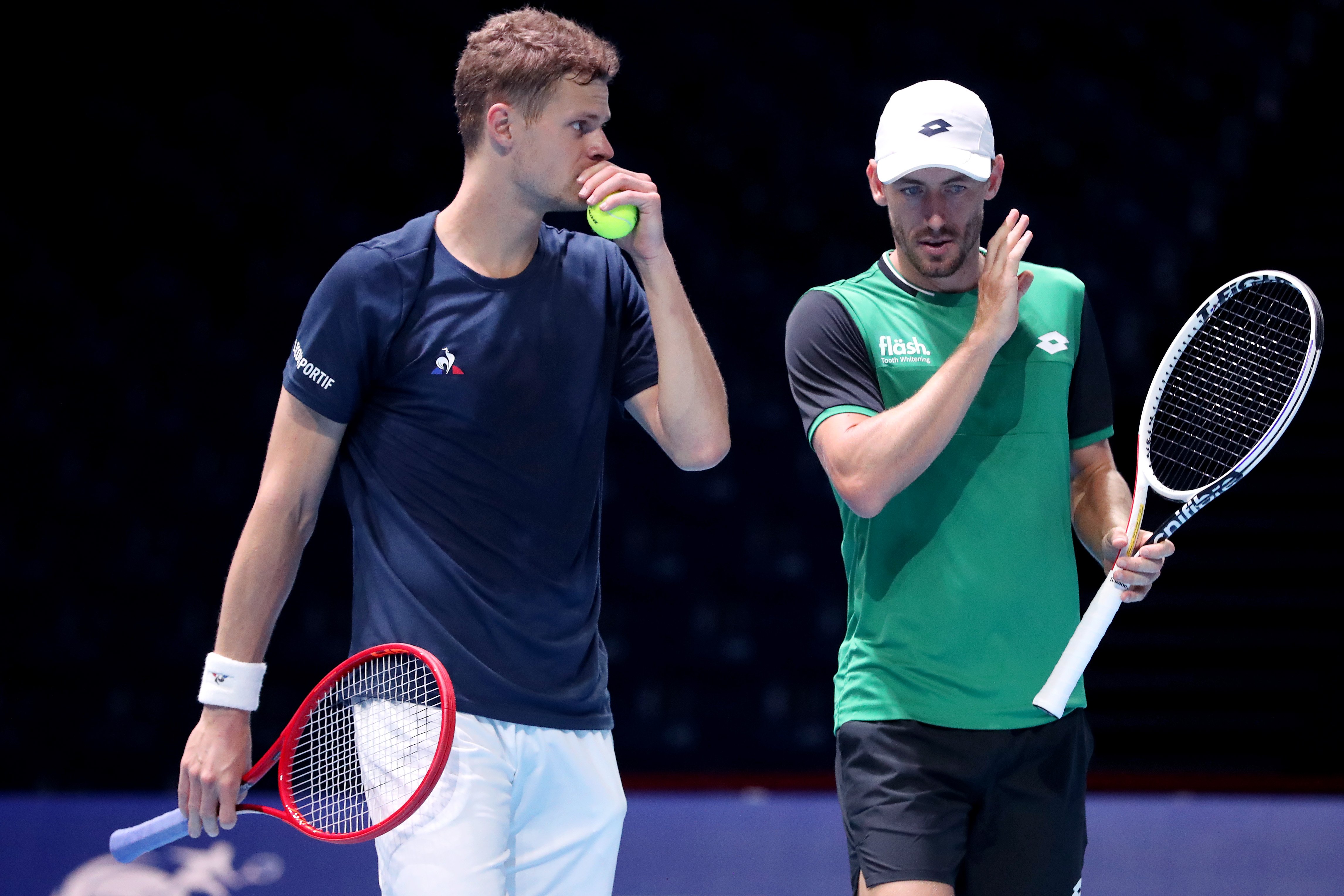 Yannick Hanfmann and Australia’s John Millmann