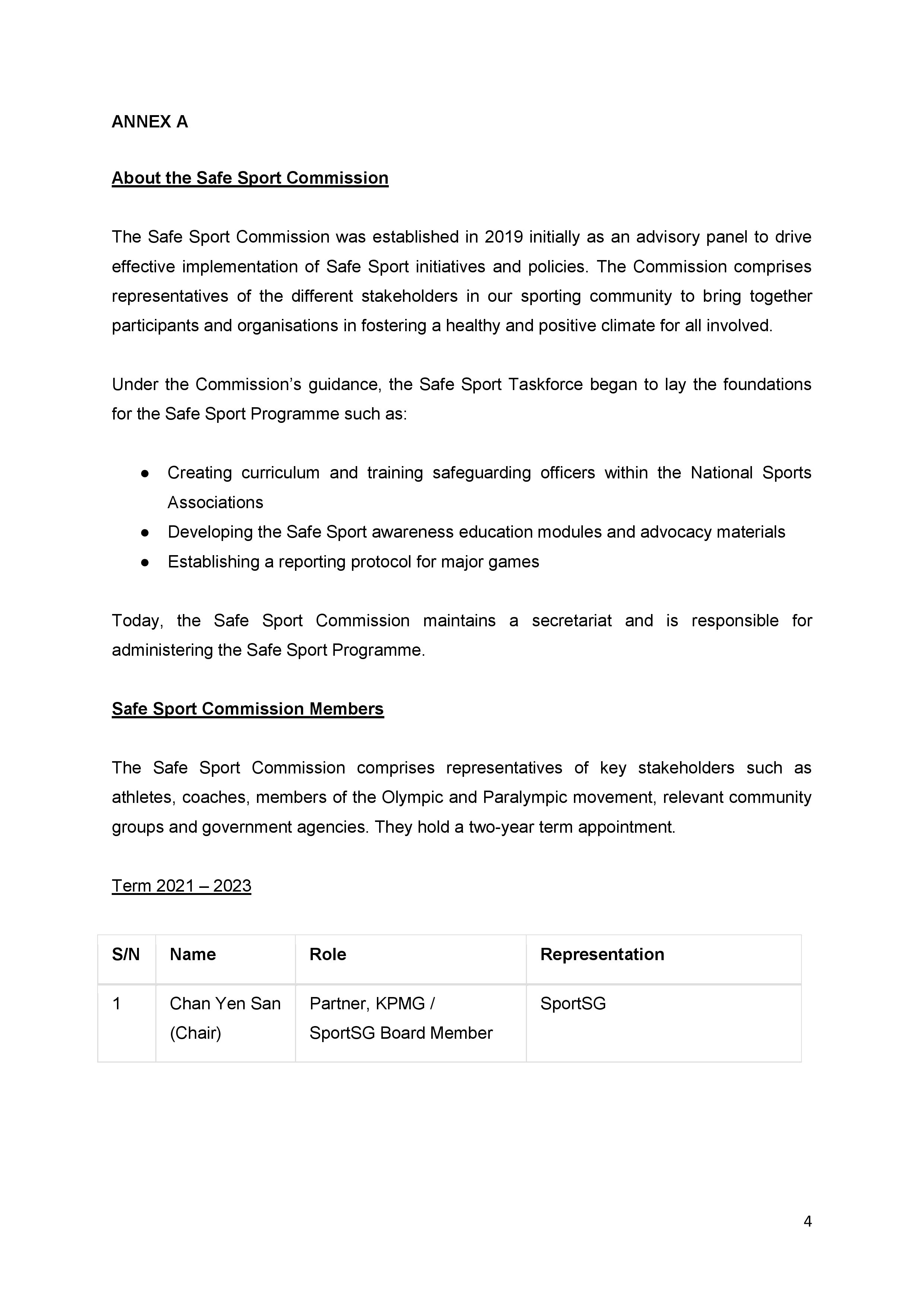 Launch of Safe Sport Unified Code to Provide Standard Guidelines Against Misconduct_4
