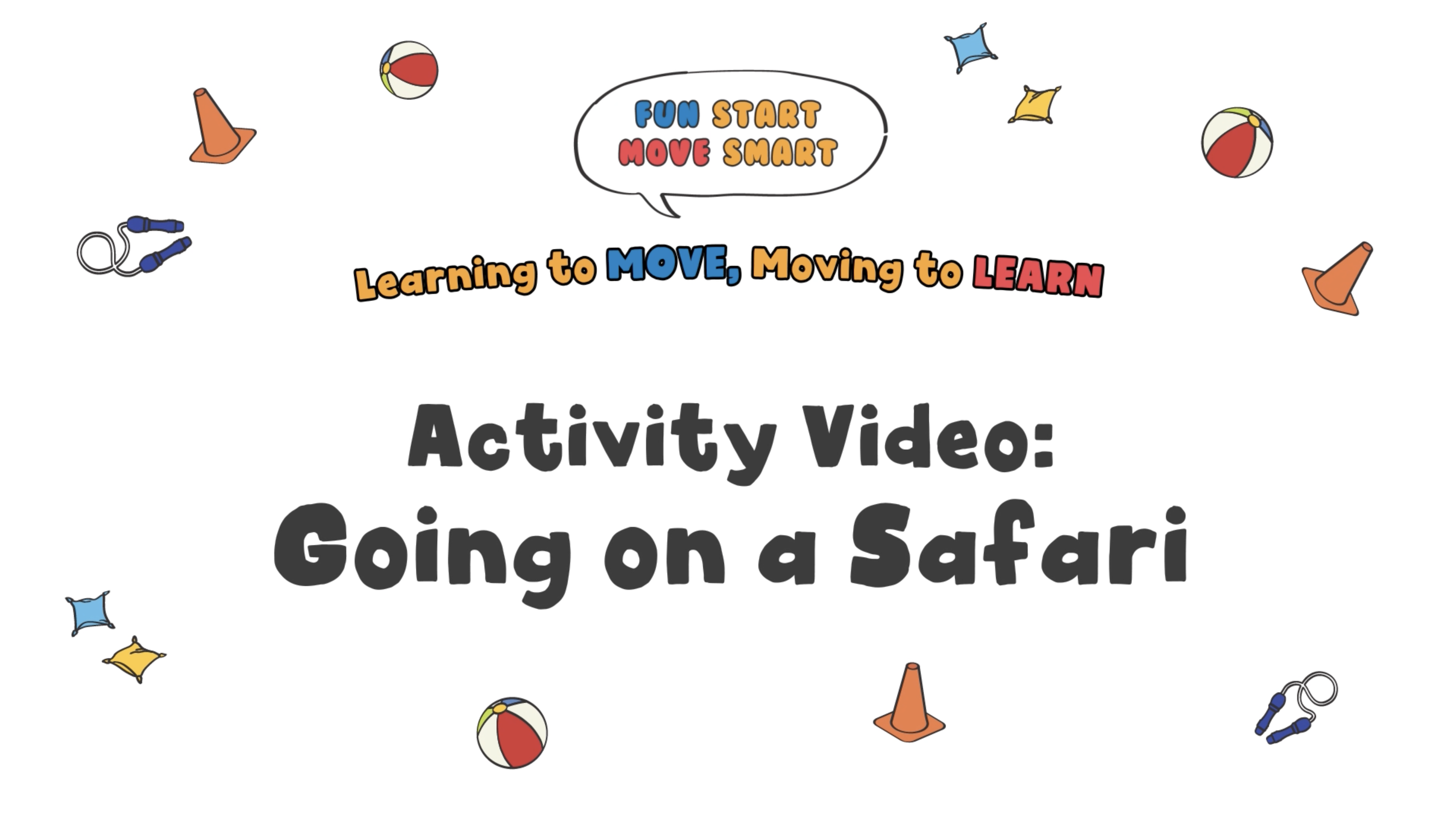 Movement Activity Resources - Movement Activities - Going On A Safari