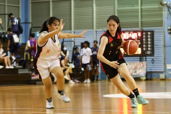 NSG 2023 Basketball : Clash of Powerhouses National JC & Nanyang JC in prelim stage!