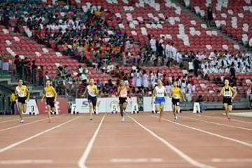 2023-04-28 NSG T&F Championships Photo by Eric Koh, Finalists for C Div Girls 100m DSC05711