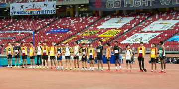 2023-04-28 NSG T&F Championships Photo by Eric Koh, Finalists of High Jump  B Div Boys DSC06161